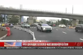 中央大道和海垦路已经实现贯通 畅通交通微循环提升出行效率视频封面