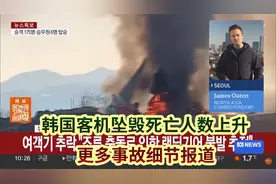 韩国客机坠毁死亡人数上升，更多事故细节报道视频封面
