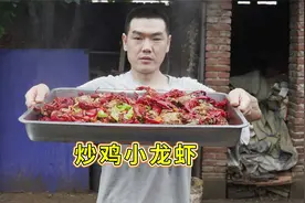 两只柴鸡、5斤小龙虾，阿远做“土鸡烧小龙虾”，老丈人直呼地道视频封面