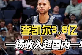 NBA一场比赛收入超中国男篮一年，李凯尔的NBA总收入到底有多少视频封面