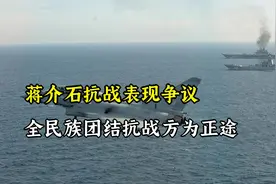 蒋介石抗战表现争议，全民族团结抗战方为正途。视频封面