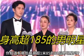 10位身高超185的80后男明星，胡歌林更新上榜，都是大高个明星视频封面