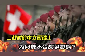 二战时的中立国瑞士，凭什么能保持中立？又为何不受战争影响？视频封面