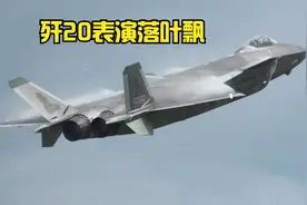 珠海航展：歼20急速拉升3000米上演落叶飘，万人见证不可思议一幕视频封面