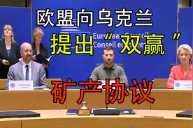 欧盟向乌克兰提出“双赢”矿产协议视频封面