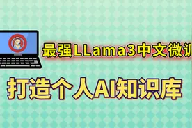 【大模型微调】手把手教你微调中文LLama3，打造个人专属知识库视频封面