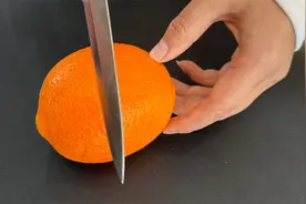 今天才知道，原来橙子还能这样切，全程不脏手不流汁，又快又美观视频封面