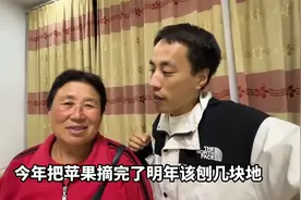 小伙家苹果熟了,几万斤苹果根本摘不过来,小伙强调让老妈少种点视频封面