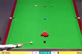 最新比赛，2025世锦赛，赵心童的精准射程，打的对手苦不堪言。视频封面