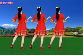 热门广场舞《我把来生许给了你》简单优美64步，背面演示更好学