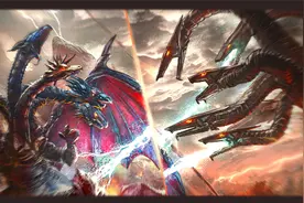 【运用AI绘制插画完整流程介绍】五帝龙大战嵌合超载龙 整合收尾视频封面