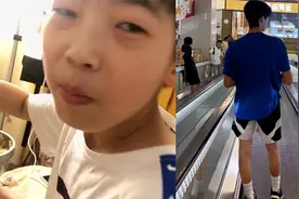 女子晒14岁弟弟身高蹿到187，秒从小豆丁变霸总：生病照样挂儿科视频封面