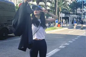 杨幂晒戛纳街拍，雷佳音大鹏此沙出镜，喊话李现补合影获俏皮回复