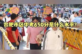合肥市区中考650分是什么水平？视频封面