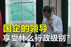 国企领导，都是什么行政级别？视频封面