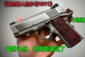 柯尔特防御者1911〔不锈钢-45ACP〕，这是适合男人的一把枪