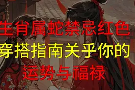 生肖属蛇禁忌红色穿搭指南：关乎你的运势与福禄视频封面