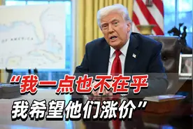 宣布加征关税后，特朗普表态：汽车价格上涨，人们就会买美国车视频封面