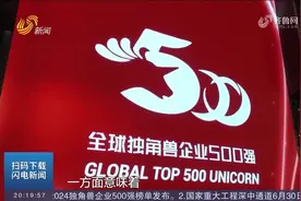 2024独角兽企业500强榜单发布，中国新增32家，数量居全球第一视频封面