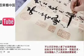 中国书法对老外的巨大魔力，日本网友：美的无法呼吸这是人类至宝视频封面