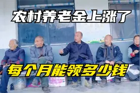 农村养老金上涨，每个月能领多少钱呢？快来看看吧视频封面