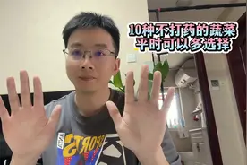 10种不打药的蔬菜，平时可以多选择！视频封面