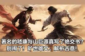 著名的嵇康与山巨源真写了绝交书？别闹了！旷世雄文、解析古意！