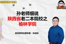 孙老师细说陕西省老二本院校之榆林学院