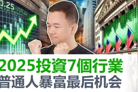 2025投资这7个行业 普通人暴富最后机会 艾财说137视频封面