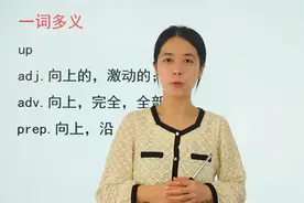 up都有哪些意思，快跟着老师学习up的一词多义吧视频封面