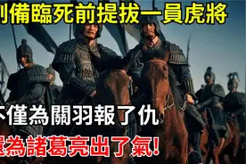 刘备临死前提拔一员虎将，不仅为关羽报了仇，还为诸葛亮出了气!