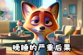 儿童故事：《晚睡的严重后果》，3-6岁儿童睡前故事，有声绘本视频封面