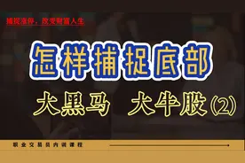 怎样捕捉底部大黑马，大牛股？短线精准狙击的操作方法与技巧剖析