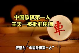 中国象棋第一人王天一被批准逮捕视频封面