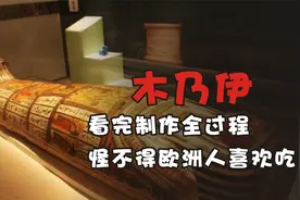 木乃伊的制作过程看完就知道欧洲人为什么喜欢吃了。腌入味儿了！
