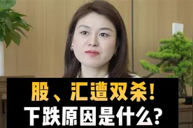 股、汇遭双杀！下跌原因是什么？视频封面