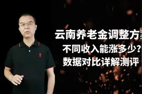 云南养老金调整方案详解，不同收入能涨多少视频封面