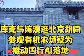 库克与陈漫逛北京胡同，参观有机农场，疑为推动国行AI落地视频封面