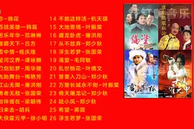 明星影视金曲，26首经典电视剧主题曲
