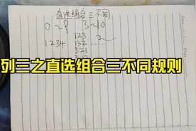 排列三之直选组合三不同规则视频封面