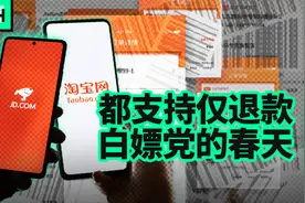 淘宝京东都支持仅退款，怕是白嫖党的春天，商家要大逃离了哦视频封面