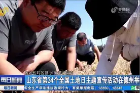 关注！山东省第34个全国土地日主题宣传活动在德州举行视频封面