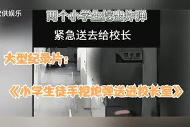 大型纪录片：某小学学生徒手挖到炮弹送到校长室。校长：我很害怕视频封面
