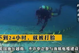 美国施压越南，不许中企参与海底电缆建设，不到24小时，就被打脸