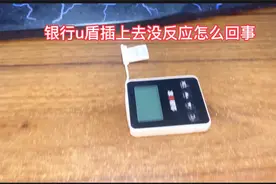 61期：银行u盾插上去没反应怎么回事视频封面