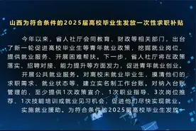 山西为符合条件的2025届高校毕业生发放一次性求职补贴视频封面