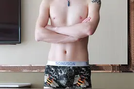 男士冰丝内裤4条装#撩起衣服就是腹肌 #完美身材 #性感男人视频封面