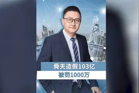 舜天造假103亿，被罚1000万！视频封面