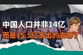 我国人口并非大众以为的14亿，而是15.5亿！多出的1.5亿去哪儿了视频封面