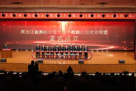 黑龙江省高校冰雪文旅产教融合促就业联盟成立视频封面